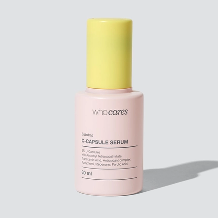 Мультивітамінна сироватка для обличчя з інкапсульованим вітаміном С Who Cares Shining C-Capsule Serum, 30 мл