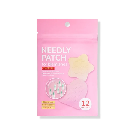 Мікроголкові патчі від прищів Needly Patch For Blemishes Colorful 12 шт
