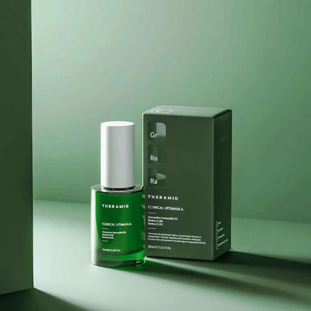 Серум з ретинолом 0,3% та ретиналем 0,1% Theramid Clinical Vitamin A, 30 мл