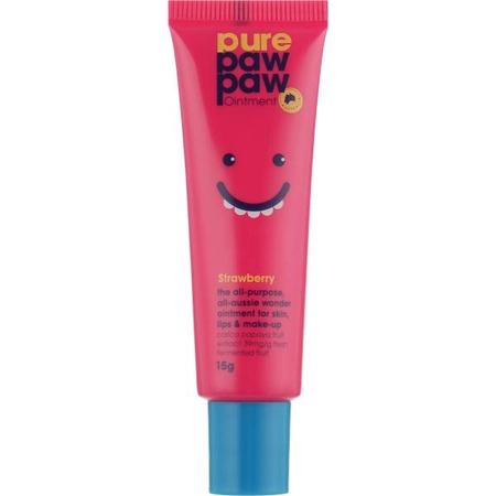 Відновлюючий бальзам для губ Pure Paw Paw Strawberry, 15 г
